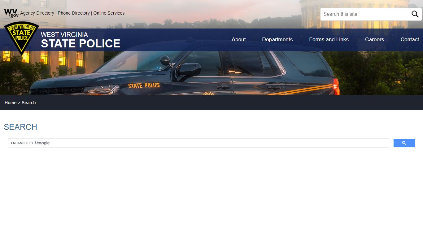 Search - West Virginia State Police